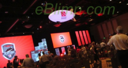 economy indoor remtote control trade show rc advertising blimp